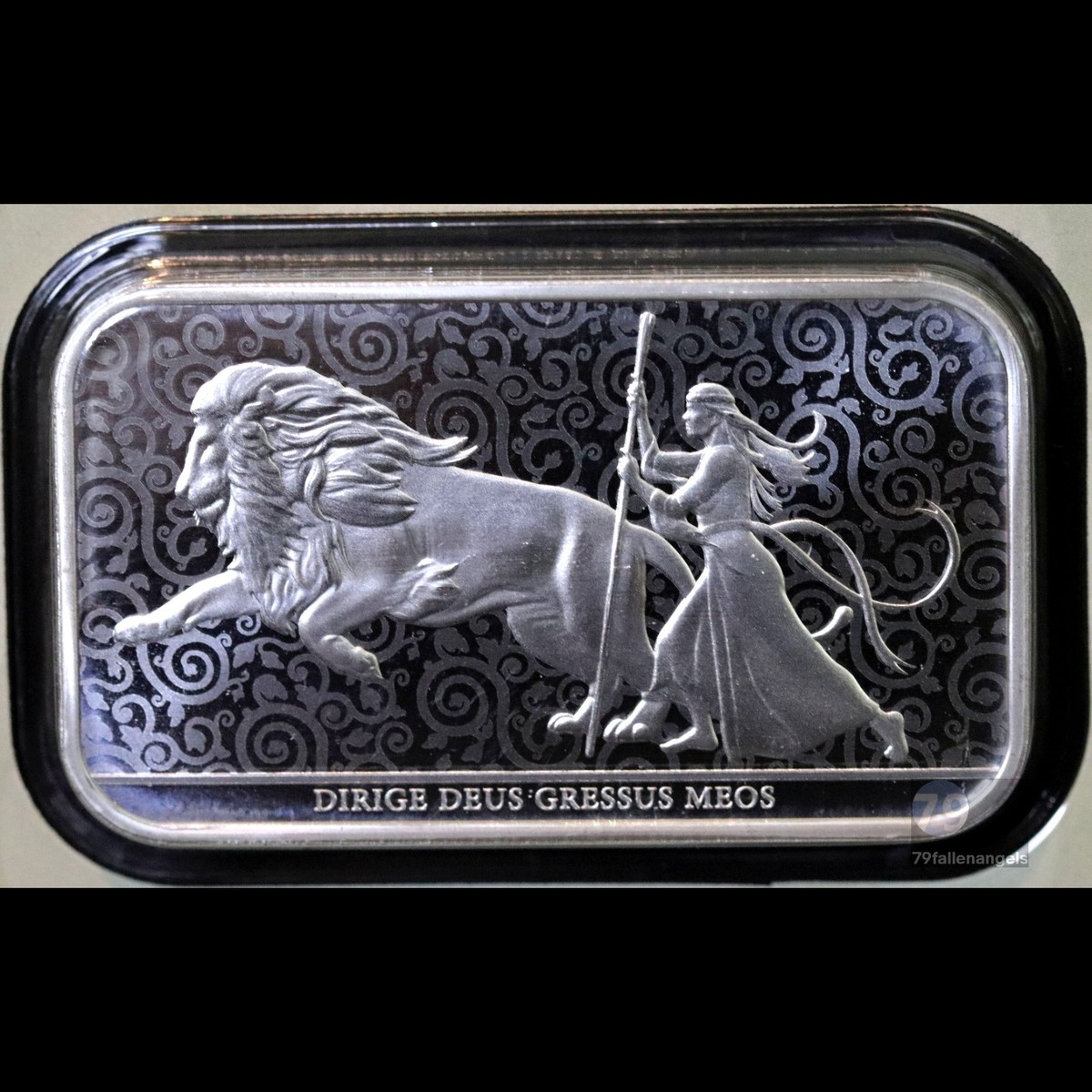 2025 Una And The Lion Silver 1 oz Bar .9999 (Sealed In Assay