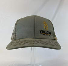 Callaghan Ranch Baseball Cap Snapback Hat Mesh Back Cactus Game Gear Camo Casual