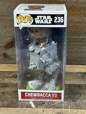 Funko Pop! Deluxe: Star Wars - Chewbacca With AT-ST #236 Vinyl Bobble Head~ NEW