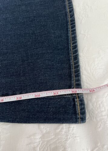 Jeans Paige Denim Bell Canyon vita bassa svasati blu taglia 25x32 - Foto 13 di 14
