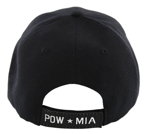 NEU! POW MIA YOU ARE NOT FORGET MILITARY CAP MÜTZE SCHWARZ - Bild 4 von 4