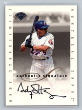 1996 Leaf Signature Series Signatures Update Andy Stankiewicz Auto On-Card Expos