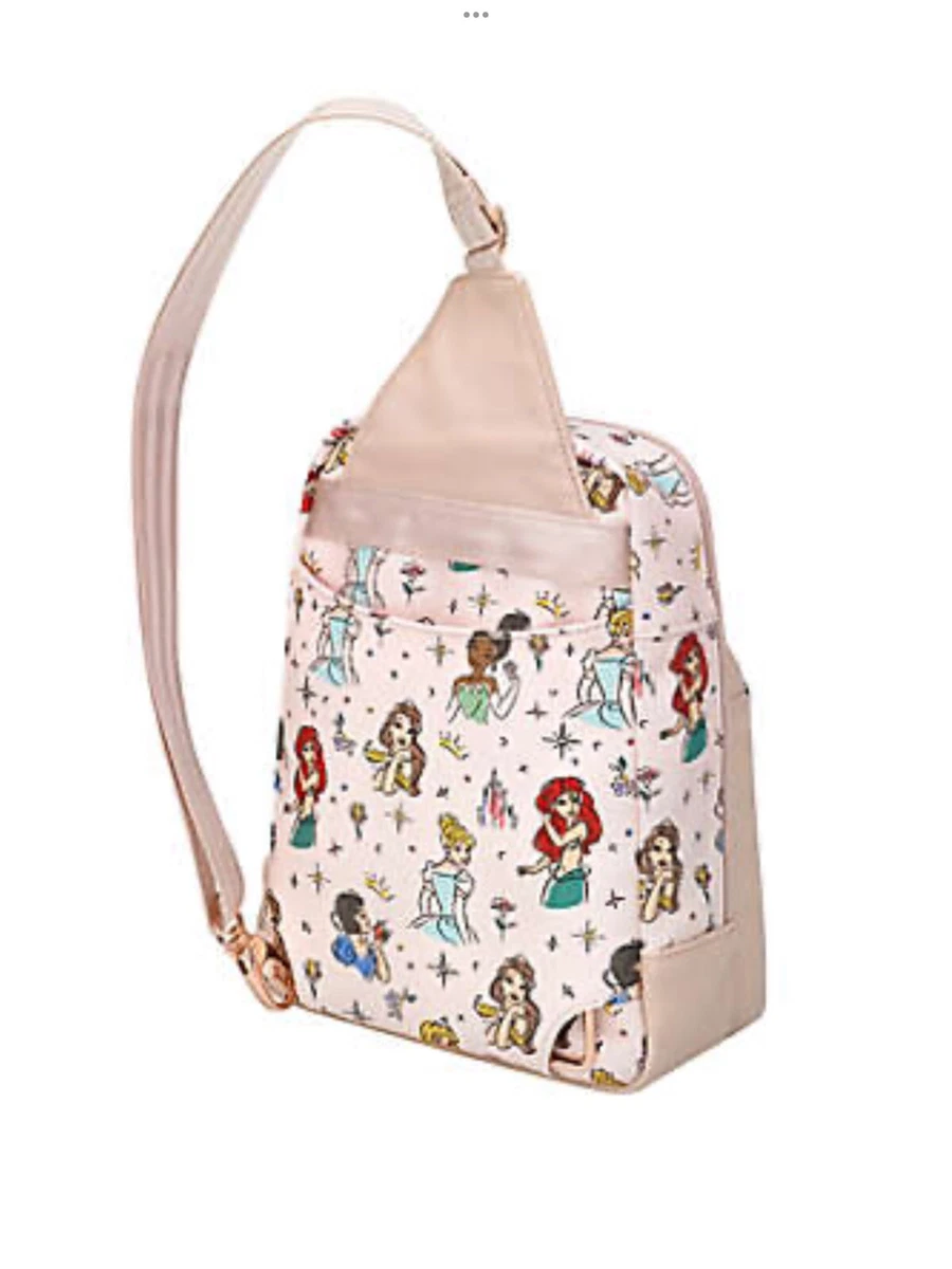 Petunia Pickle Bottom Disney Princess Sling Backpack Diaper Bag NWT