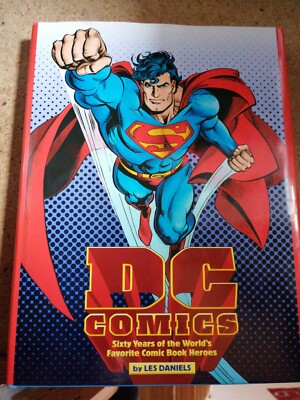  New stored DC COMICS SIXTY YEARS OF THE WORLD'S FAVOURITE COMIC BOOK HEROES