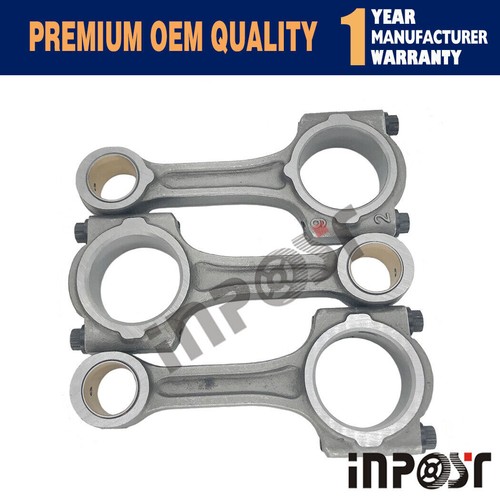 3pcs Fits For Kubota D722 Brand-new Higher Quality Connecting Rod 1G687-22010 - Picture 3 of 4