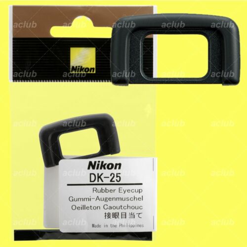 Genuine Nikon DK-25 Rubber Eyecup for D5600 D5500 D5300 D3500 D3400 D3300 - Picture 1 of 1