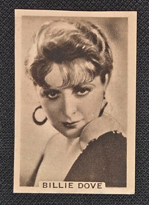 Billie Dove 1930s Film Stars of the Silver Screen Trading Cards