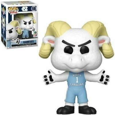 RAMESES UNC MASCOT Funko Pop! #18 North Carolina, NCAA College Football NEW