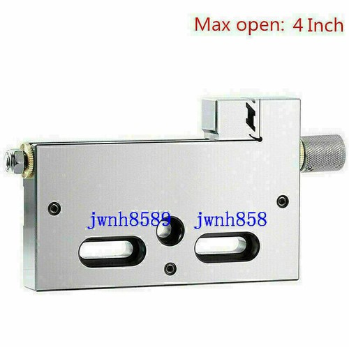 Wire EDM High Precision Vise Stainless Steel 4" Jaw 100mm Opening 3 Kg Clamping