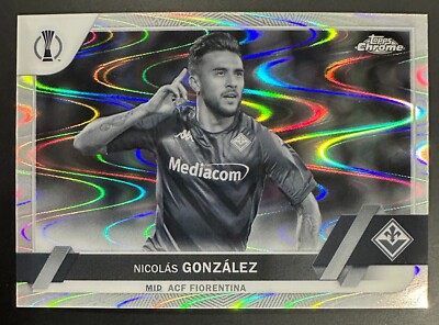 2022-23 Topps Chrome UEFA Club Competitions Black & White