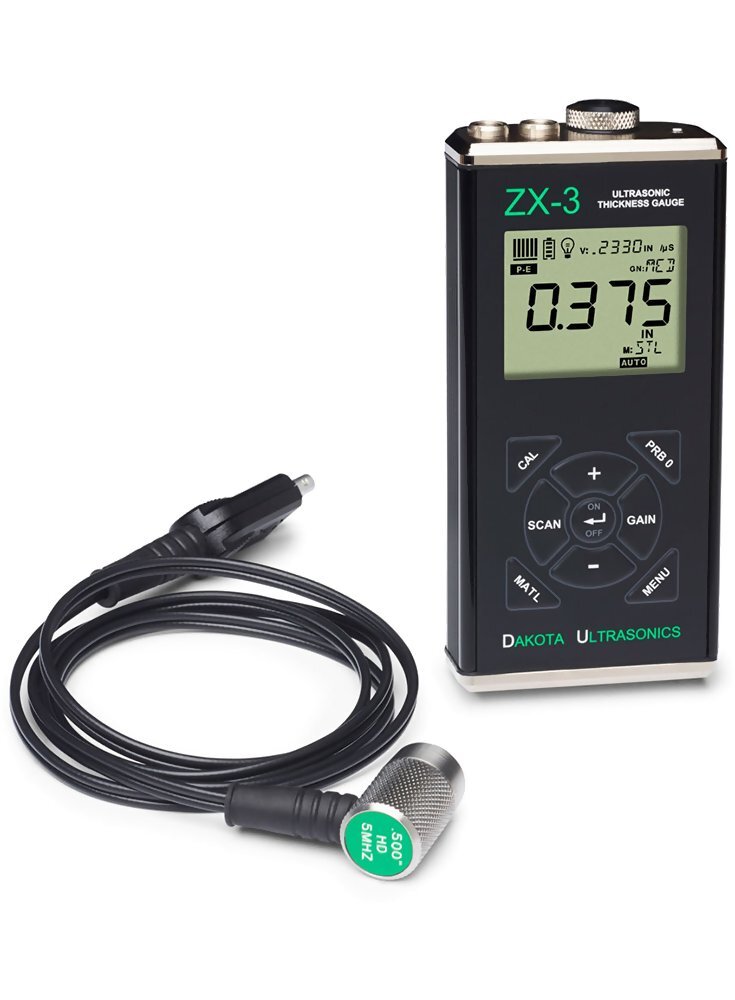 その他 Happy Dakota Ultrasonics ZX-3 Ultrasonic Wall Thickness Gauge Z