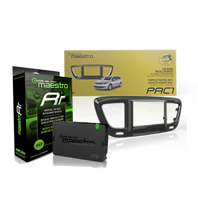 iDatalink Radio Replacement & Steering Wheel Interface + KIT-PAC1 Dash kit