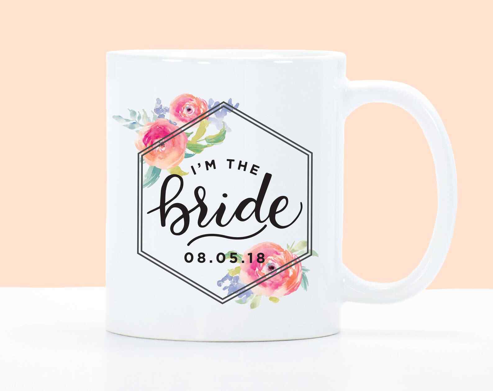 Bride Mug Wedding Mug Bridal Party Mug Wedding Party Gift Bridal Party Gift