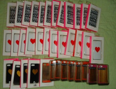 Lot of 37* BAN.DO & Triple C*iPhone 5/5S Hard Case*Cell Phone Covers