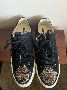 cheetah pony hair converse