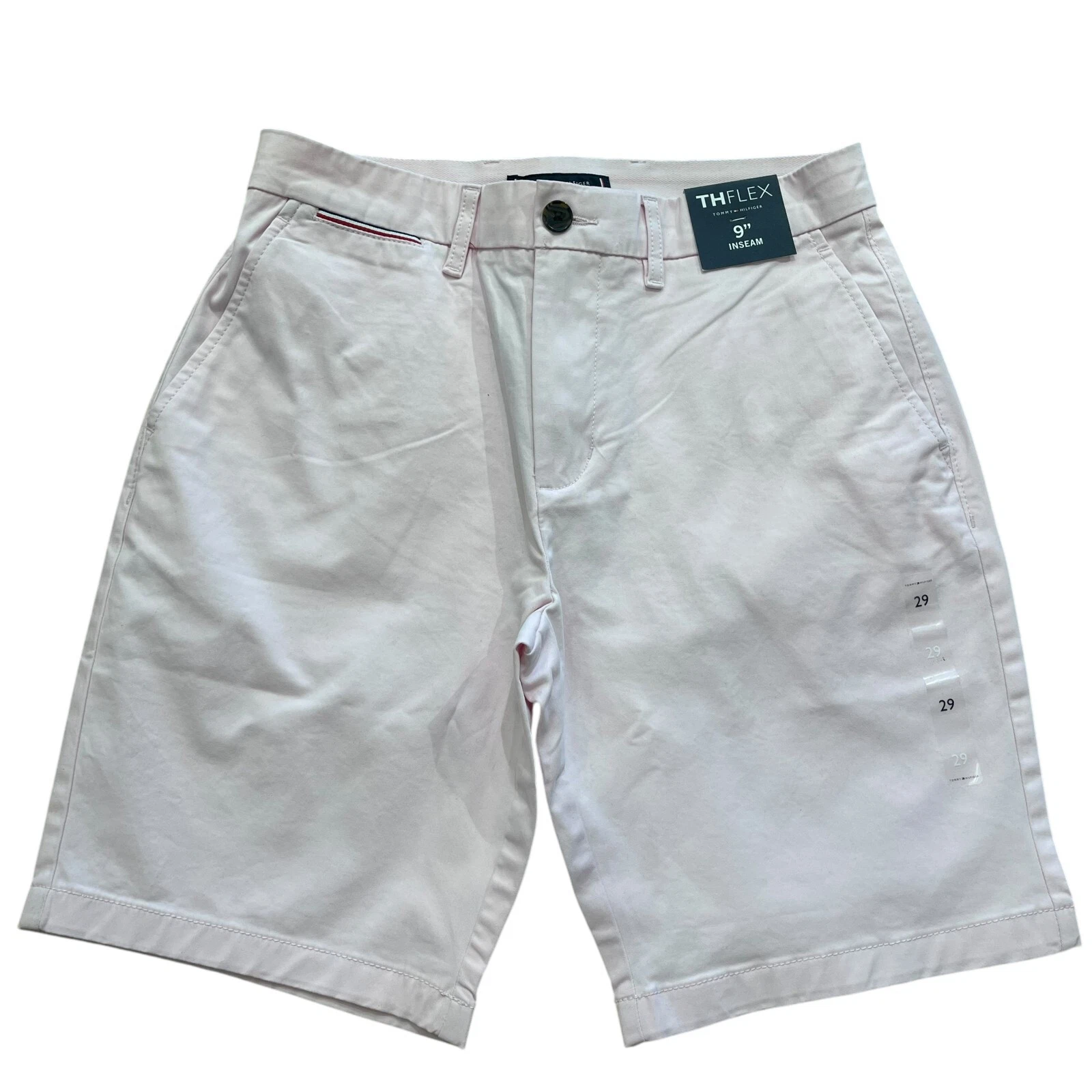 Tommy Hilfiger Mens Regular Fit 9" Flex Waist Solid Comfort Stretch Chino Shorts
Opens in a new wind