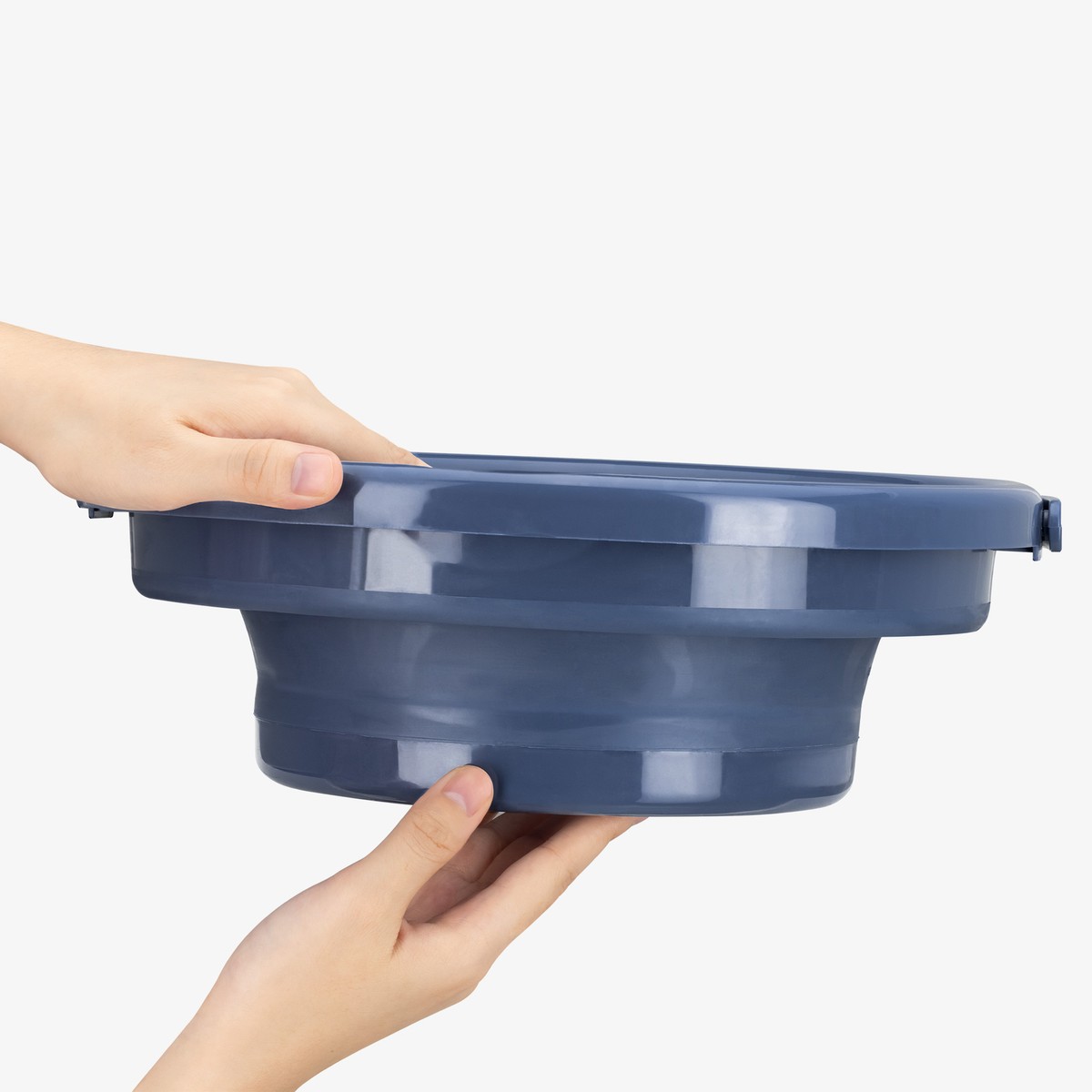 Secchio Pieghevole Navaris 10 Litri - Silicone, Per Campeggio, Pulizie E Pesca - Foto 4