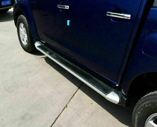 Running Boards Side Step Nerf Bars Pedals Fits for 2020-2024 Isuzu D-MAX DMAX - Picture 4 of 9