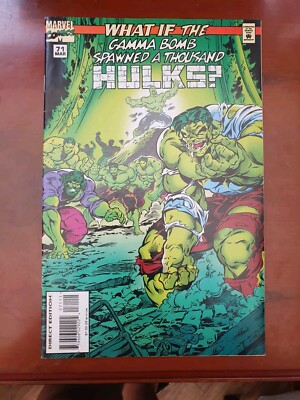 What If? #71 (Marvel 1995) Gamma Bomb Spawned A Thousand Hulks