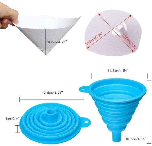 Lackierpistolen Zubehör Lacksiebe Lackfilter Resin Filter Farbfilter Wasserdicht - Bild 10 von 12