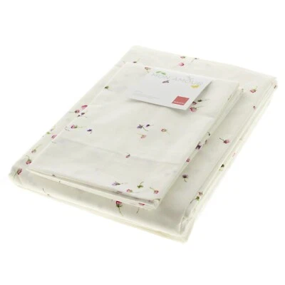 Lenzuola Matrimoniale Zucchi Completo Letto Ginny percalle di puro cotone 100%