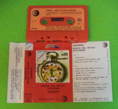 MC BANCO DEL MUTUO SOCCORSO Darwin!1972 italy RICORDI ORIZZONTE no cd lp vhs dvd