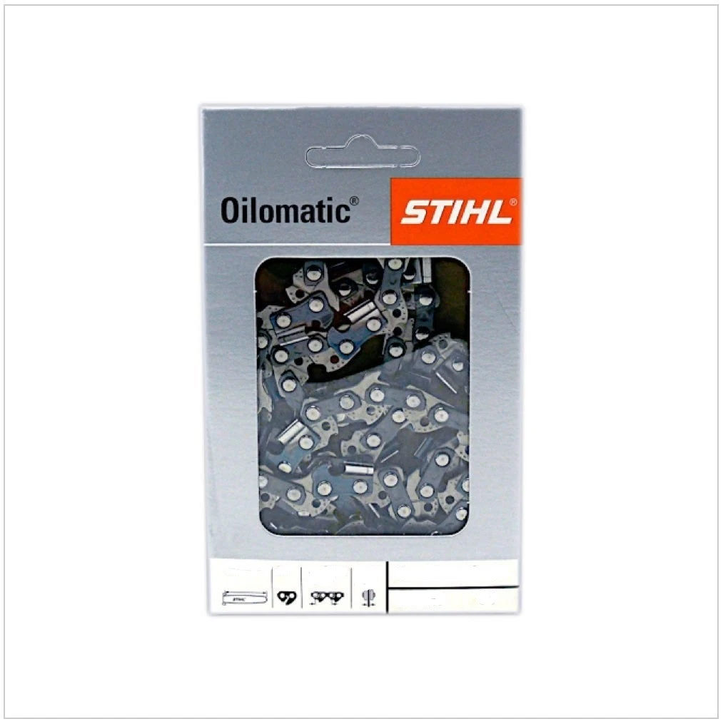 Stihl ® Chaîne de tronçonneuse 3/8 1,3 mm PM 3 d'origine, 36360000050 :  : Jardin