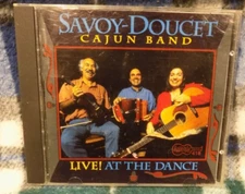 "Live! At the Dance" Savoy Doucet Cajun Band CD Arhoolie CD 418 (1994) EX