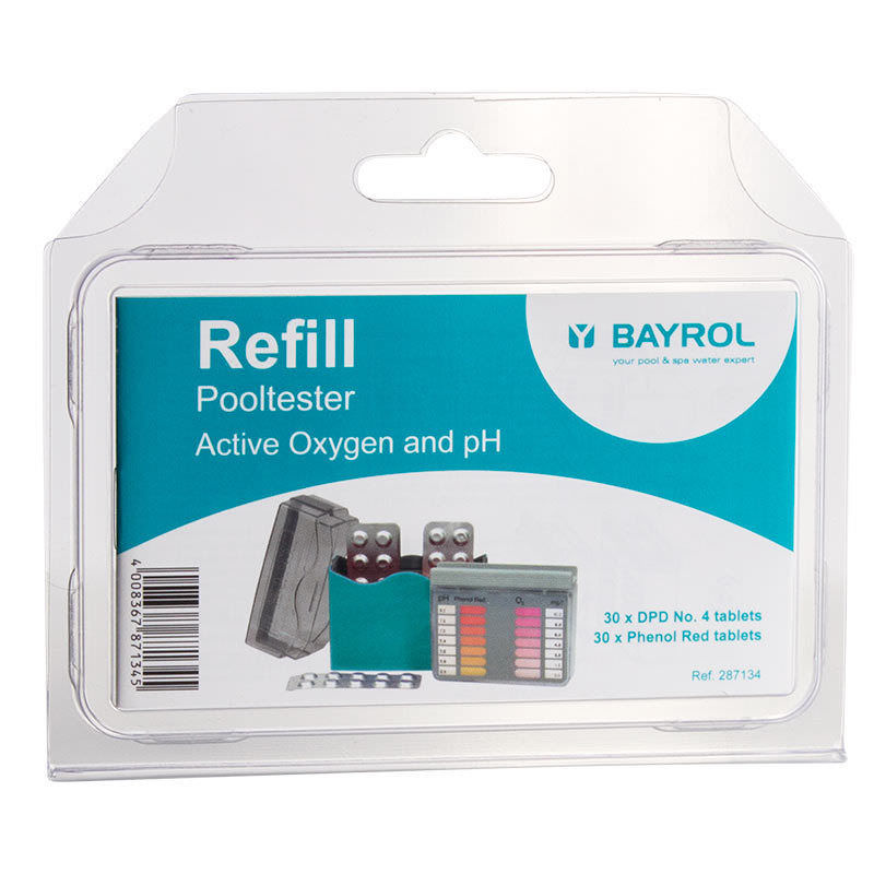 PASTIGLIE REAGENTI 30 DPD.4 OSSIGENO + 30 PHENOL RED IN BLISTER BAYROL -BY287132