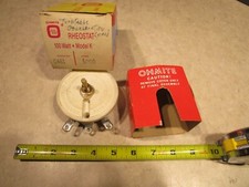 OHMITE No. 0461 5000 OHM 100 WATT RHEOSTAT MODEL K, S0756