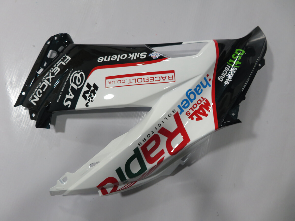 ウェア off-white&champion 2013-2018 Kawasaki Ninja ZX-6R ZX636 Unpainted Fairing Kit