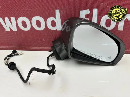 2013-2020 MERCEDES SL CLASS RIGHT SIDE REAR VIEW MIRROR W BLIND SPOT (GRAY)  OEM