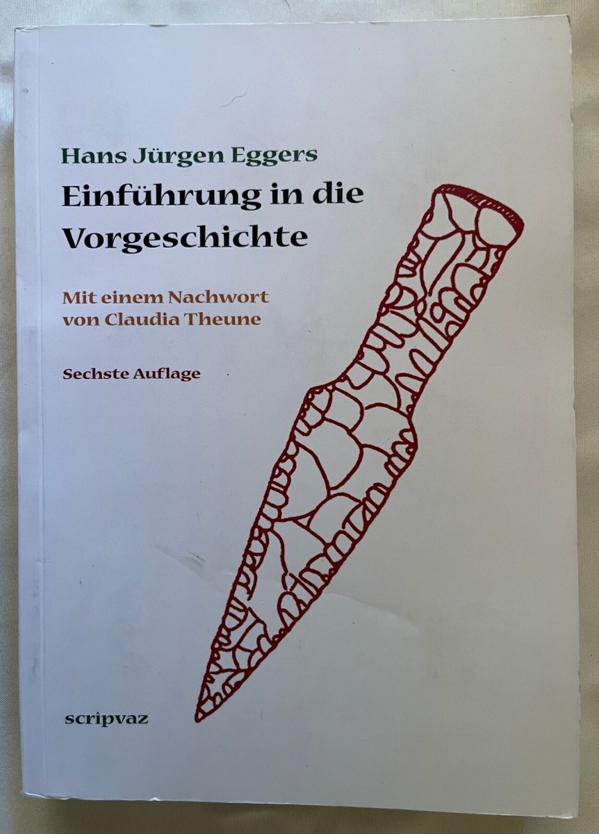 Einführung in die Vorgeschichte, HANS JURGEN EGGERS, GERMAN, Mint