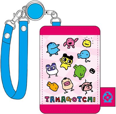 Tamagotchi Card Holder cardass binder Goodies Bandai with around 105 cards