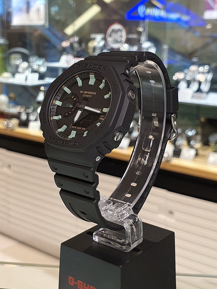 Casio GA-2100RC-1ADR G-Shock Gyal Oak Teal Brown Black
