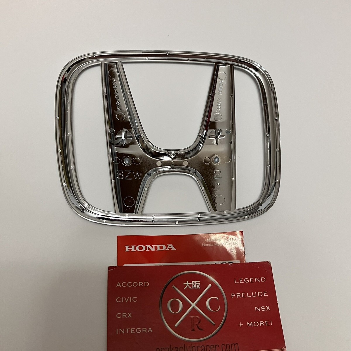 Genuine OEM 2018-21 Honda Accord Front Emblem H Badge Grille Logo