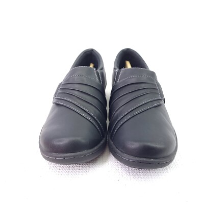 Eastland Black Slip-On Leather Loafers Size 7 s-l400.jpg main image 4