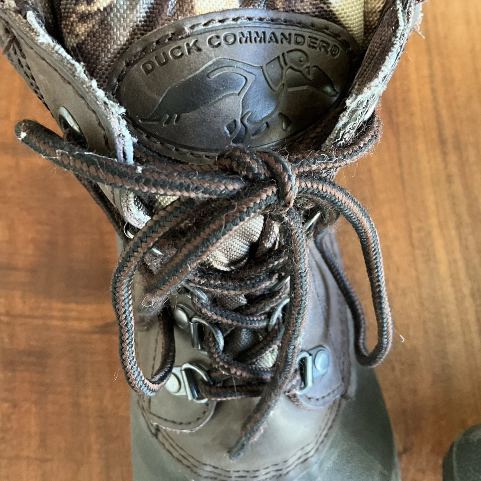 Vintage Duck Hunting Boots Mens 10 Thinsulate Waterfowl Maine Mud Rain Rubber - Image 4 of 4