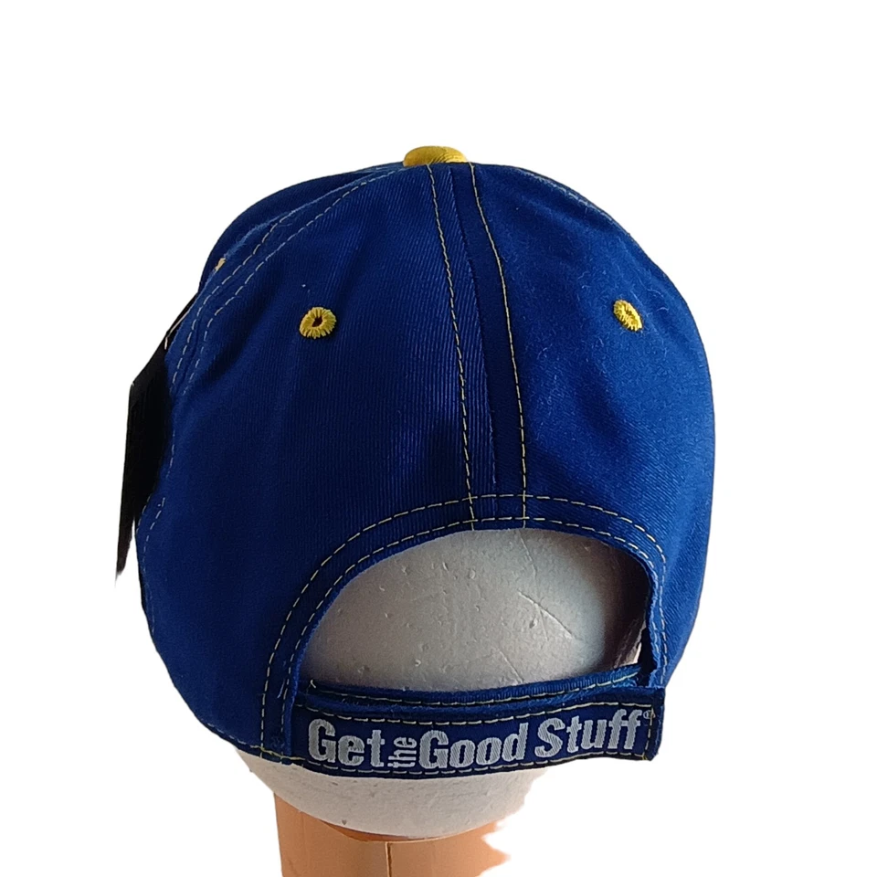 NAPA Racing Martin Truex Jr #56 Azul y Amarillo Correa Trasera Gorra RON CAPPS Foto 4 de 4