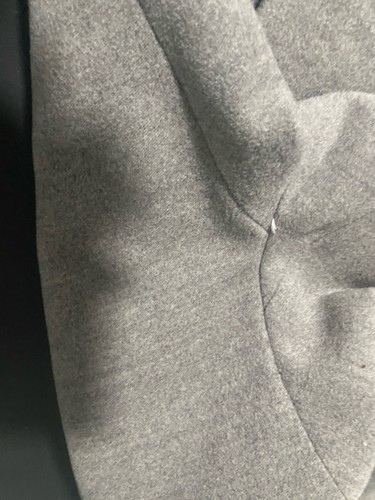 Calvin Klein Stehkragen Walker Mantel Damen 6 grau versteckter Knopfverschluss Wolle - Bild 12 von 13