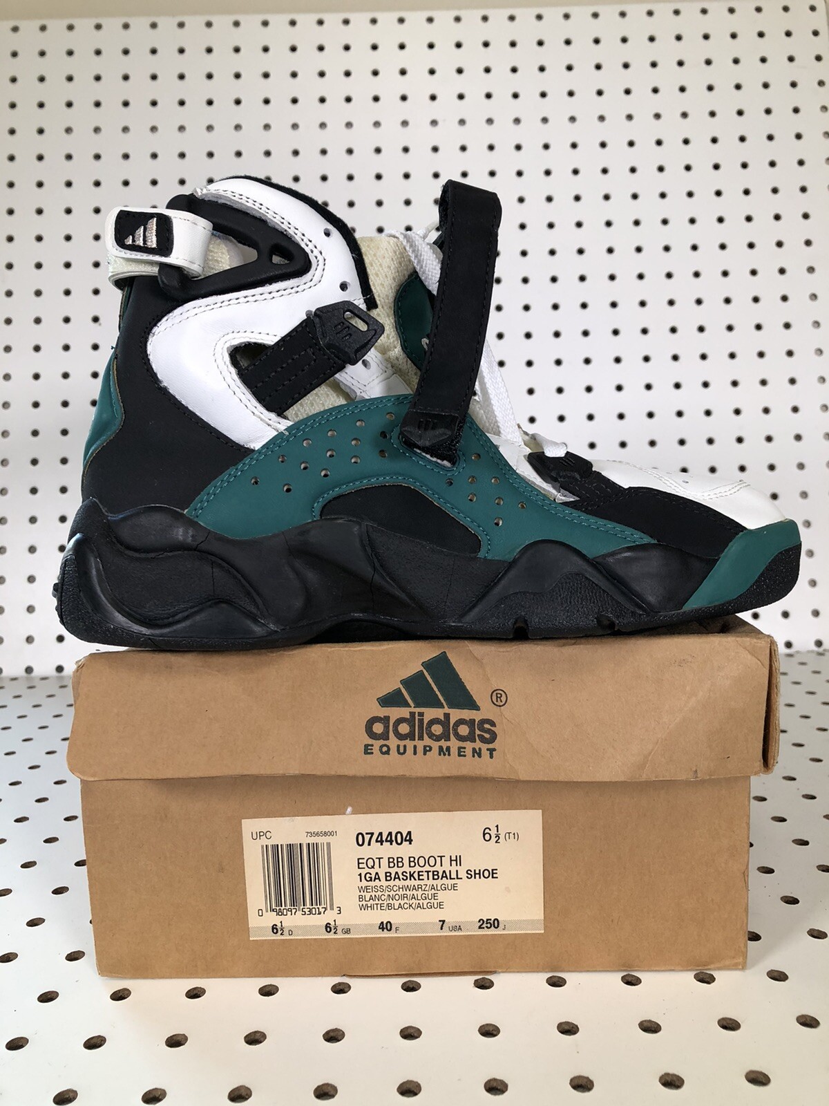 song noise Waste Vintage 90s Adidas EQT BB Boot Mid White/black/algue 074404 Size 7 Mens RARE | eBay song noise Waste Vintage 90s Adidas EQT BB Boot Mid White/black/algue 074404 Size 7 Mens RARE | eBay