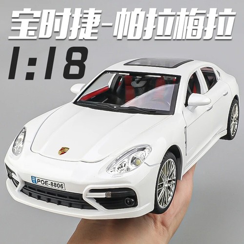 Model Sports Car Sound & Light Toy Gift NEW 1/18 PORSCHE Panamera Alloy Diecast - Picture 7 of 13