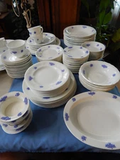 ADDERLEYS ENGLAND BLUE CHELSEA REPLACEMENTS PLATES BOWLS YOU PICK 5 BUCKS!