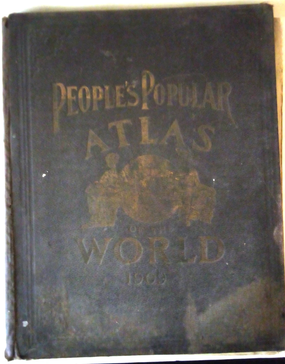 1900-1909 Date Range Antique World Atlas Maps for sale | eBay