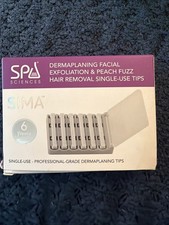 Spa Sciences SIMA Replacement Safety Tips 6ct Gray (Dermaplaning)