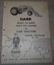 Manuel Des Pièces Pour Chargeur Avant CASE IH 190 191 195 Pour Tracteur CASE