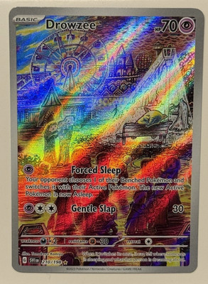 Pokemon TCG Drowzee 210/198 IR Illustration Rare SV1 Scarlet