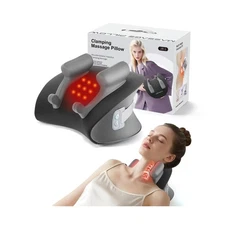 Shiatsu Neck Massager with Heat, Electric Deep Tissue Kneading Mass... Fast Ship