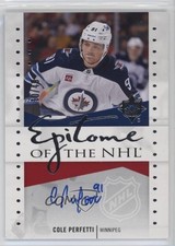 2024 Ultimate Collection Epitome of the NHL 10/49 Cole Perfetti #NHL-CP Auto ki6