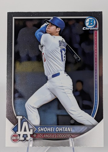 2025 Bowman Chrome #17 - Shohei Ohtani - - Los Angeles Dodgers